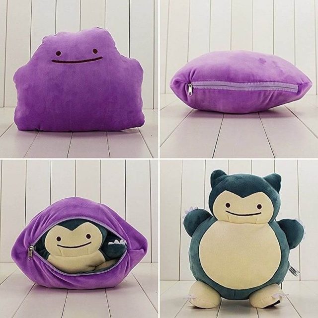 ditto to snorlax plush